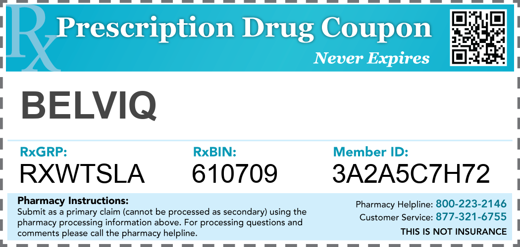 belviq Prescription Drug Coupon