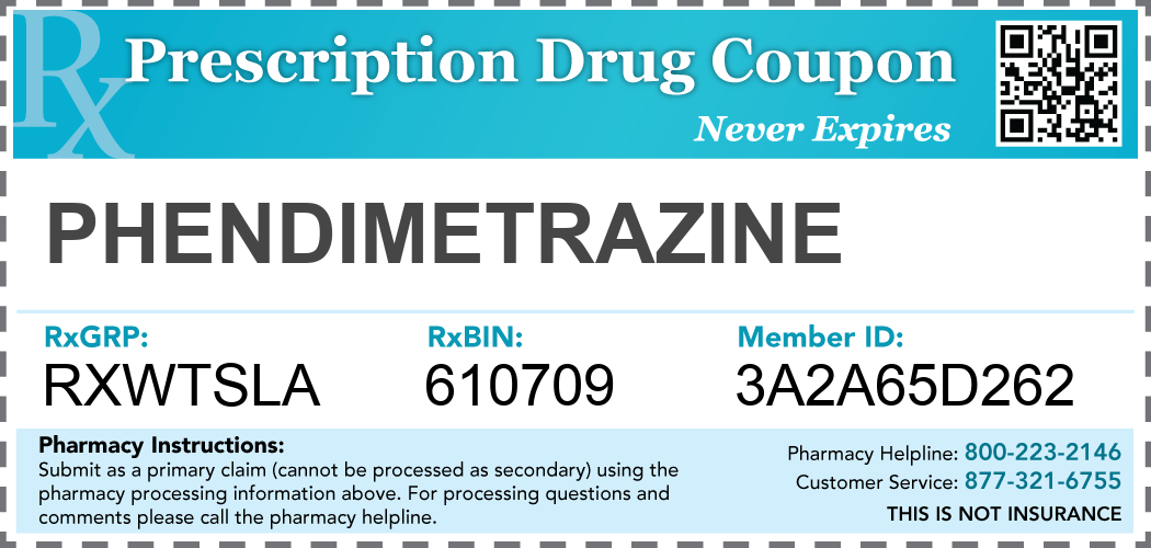 phendimetrazine Prescription Drug Coupon