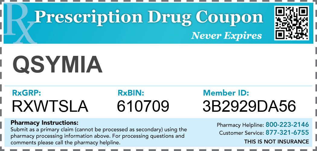 qsymia Prescription Drug Coupon