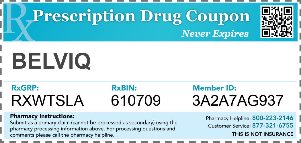 belviq Prescription Drug Coupon