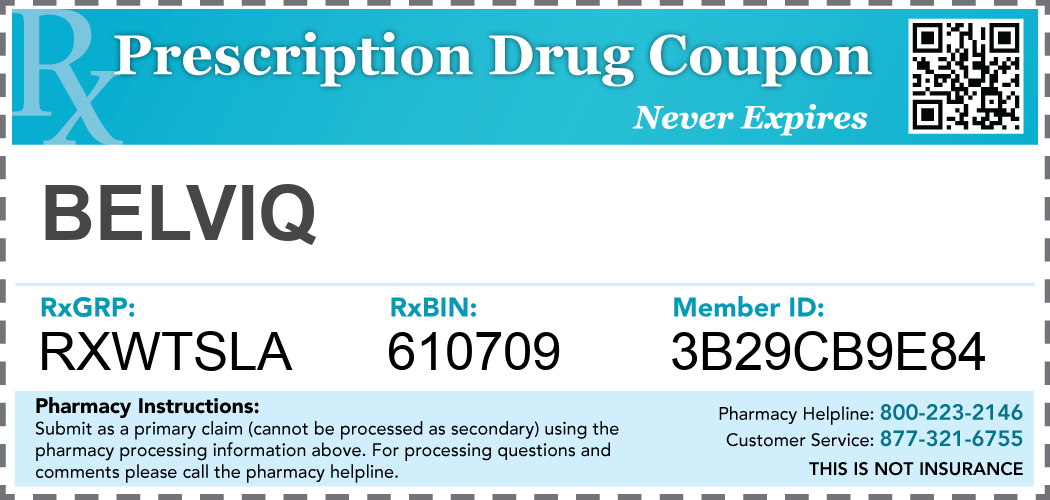 belviq Prescription Drug Coupon