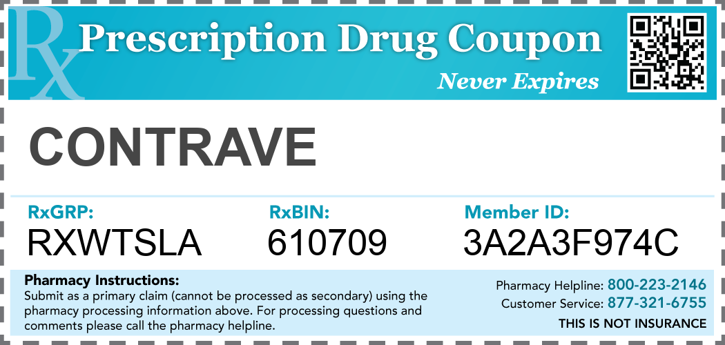 contrave Prescription Drug Coupon