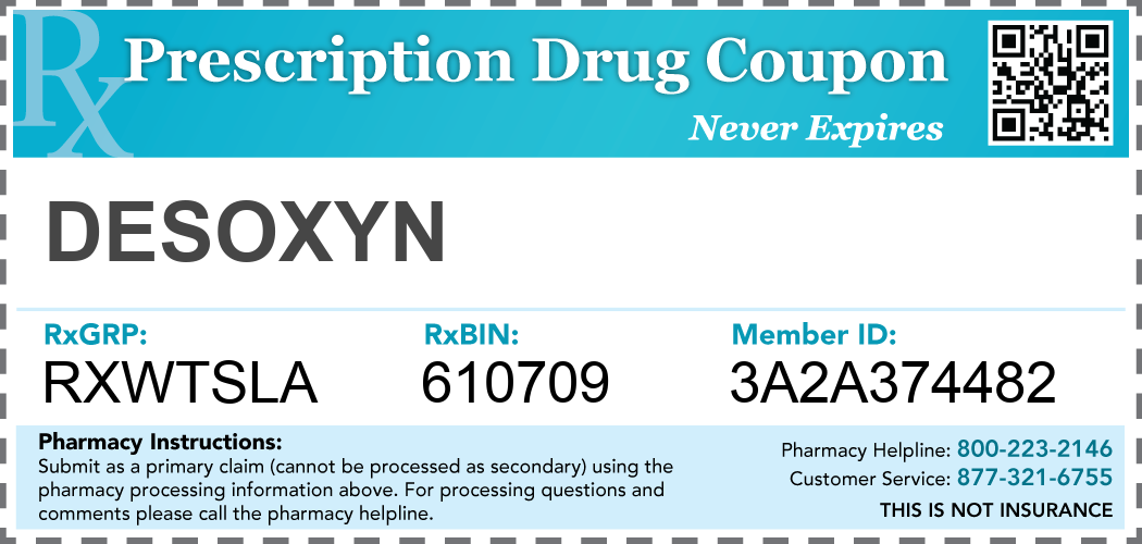 desoxyn Prescription Drug Coupon