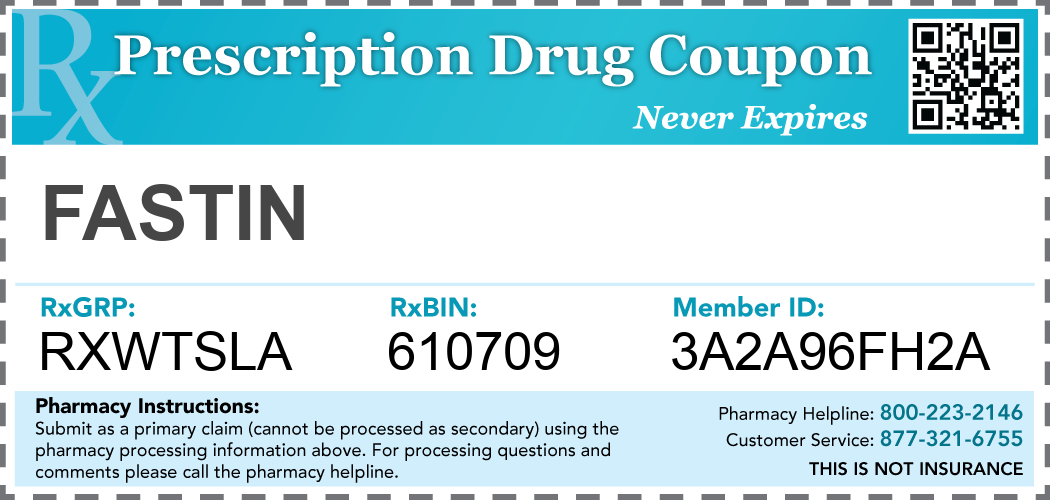 fastin Prescription Drug Coupon