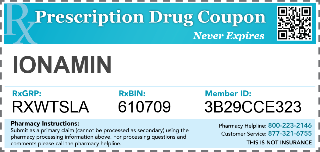 ionamin Prescription Drug Coupon