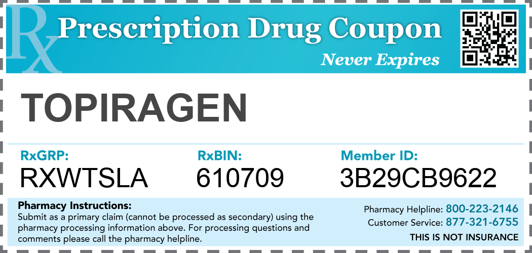 topiragen Prescription Drug Coupon