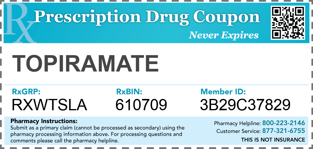 topiramate Prescription Drug Coupon